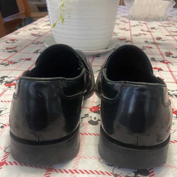 JOHN VARVATOS  DRESS BLACK SHOES. - Picture 2 of 12